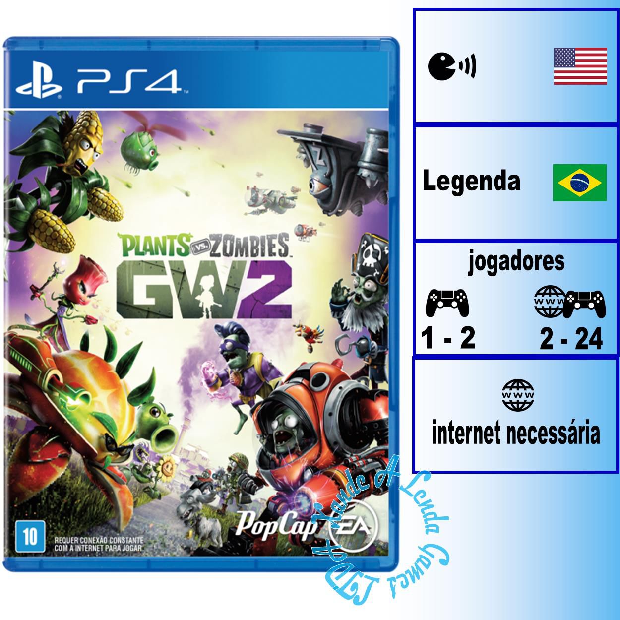 Jogo Plants vs Zombies Garden Warfare PS4 EA com o Melhor Preço é no Zoom