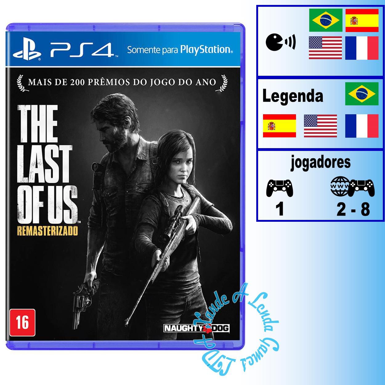 Jogos ps4 the last of us 2
