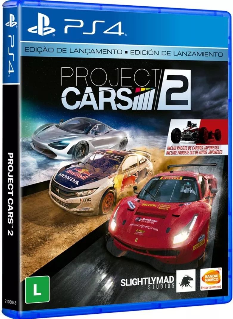 Comprar Project Cars PS4 - Isagui Games  12 Anos a Melhor Loja de Jogos  Digitais do Brasil.
