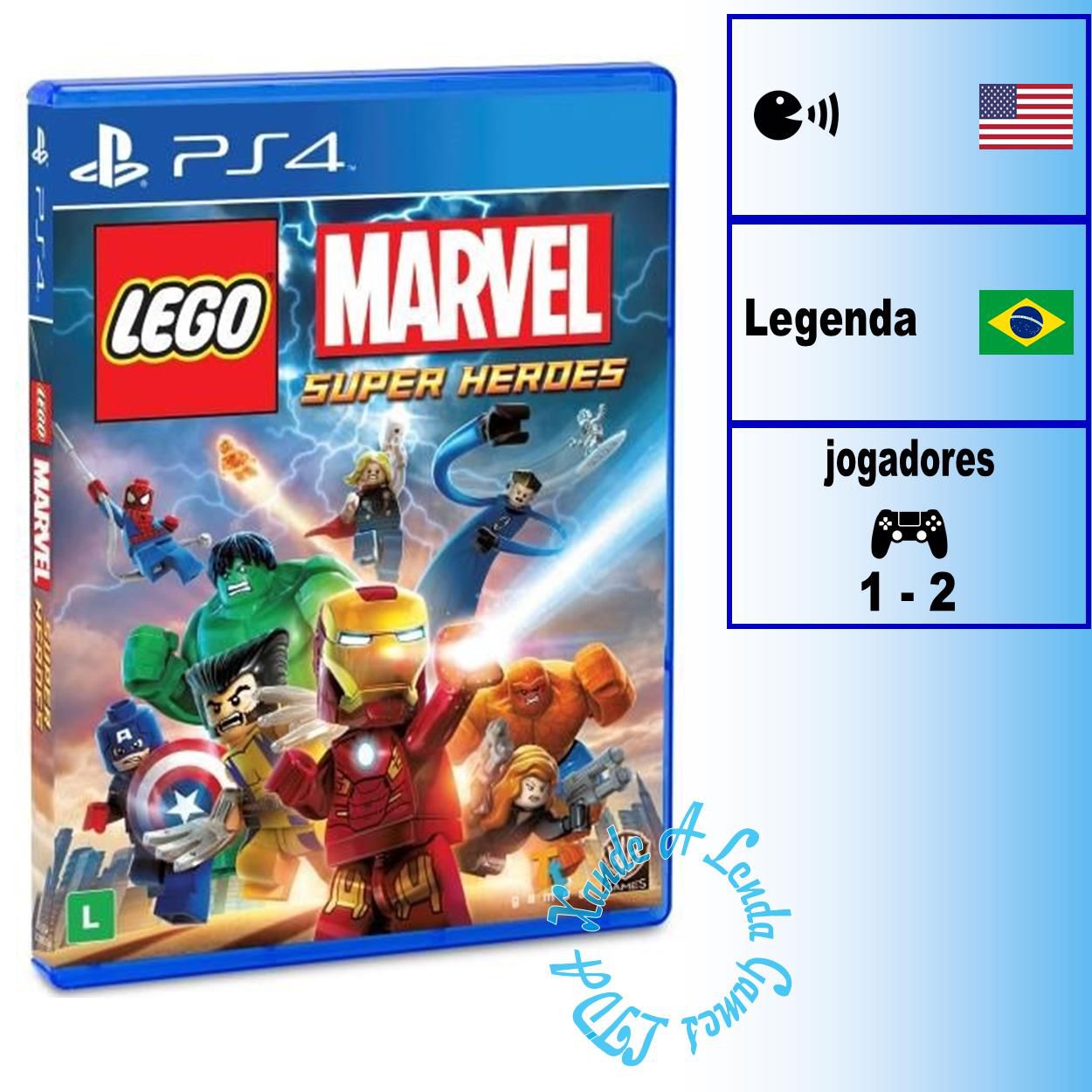 Comprar Lego Marvel Super Heroes 2 para PS4 - mídia física - Xande A Lenda  Games. A sua loja de jogos!