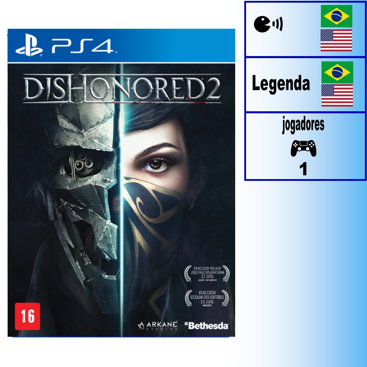 Dishonored 2 - Ps4