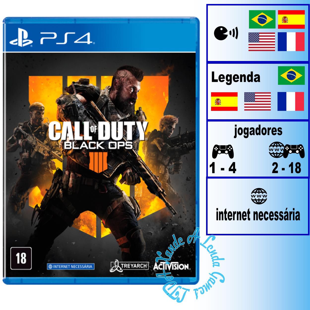 Call of Duty Black Ops 4 - PS4 Games