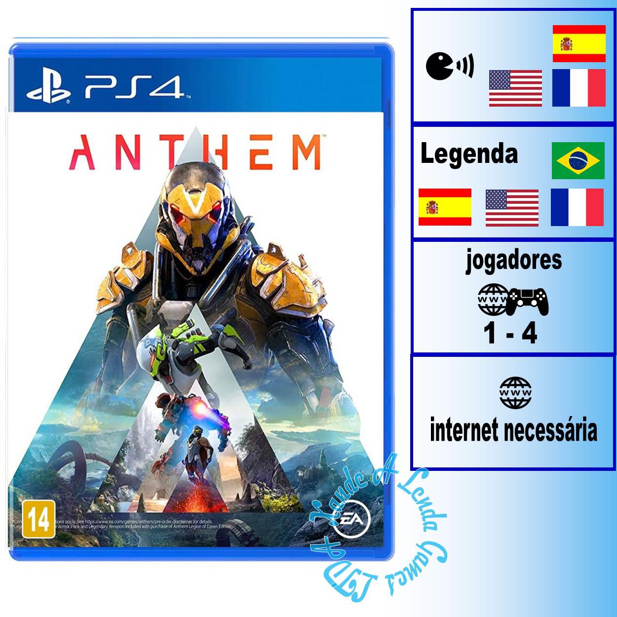 Jogo Anthem PS4