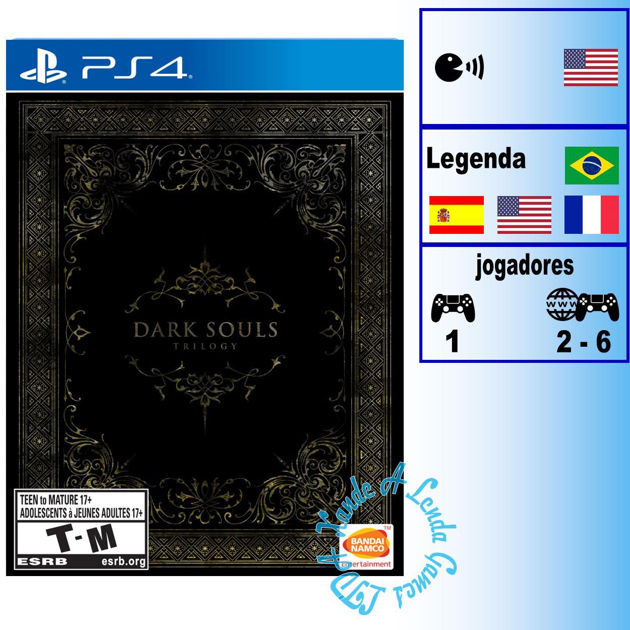 Comprar Dark Souls 2: Scholar of the First Sin para PS4 - mídia física -  Xande A Lenda Games. A sua loja de jogos!