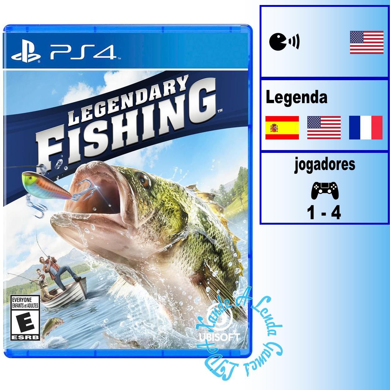 Comprar Legendary Fishing para PS4 - mídia física - Xande A Games. A sua loja jogos!
