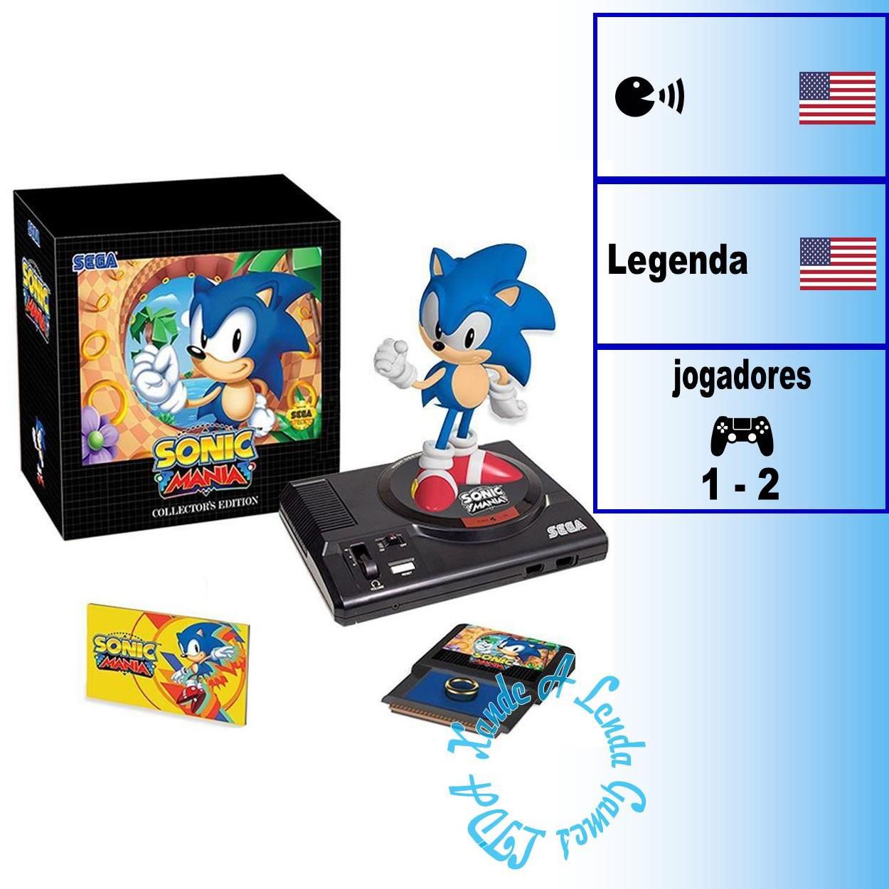 Jogo Sonic Mania (Collectors Edition) - Switch em Promoção na