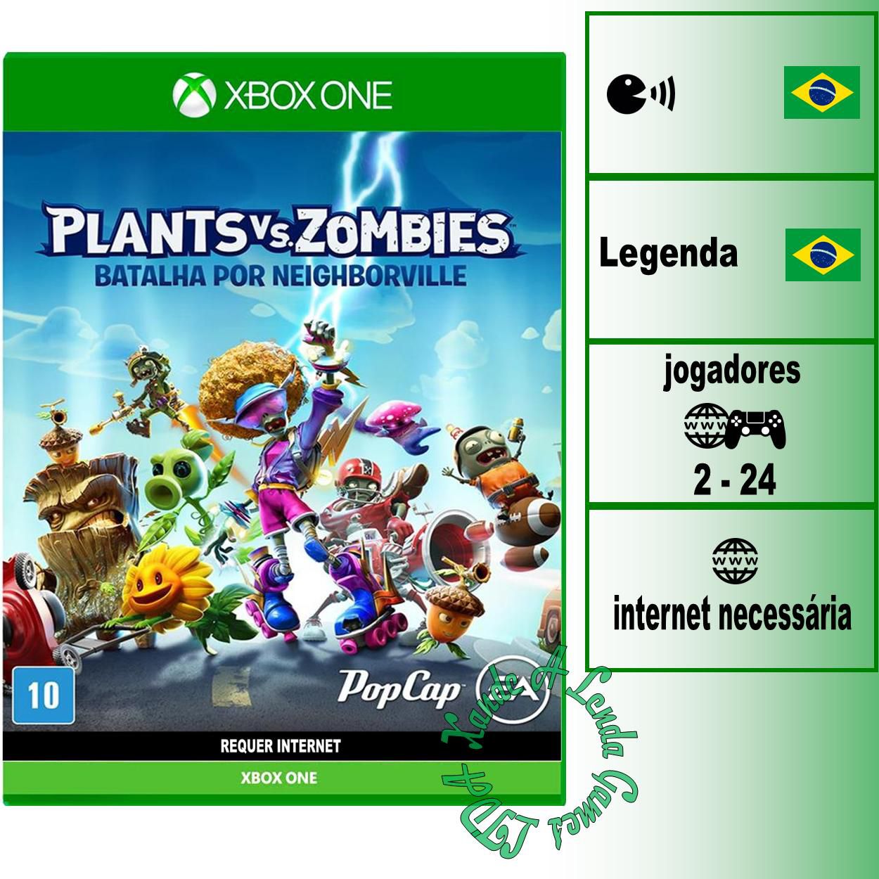 Jogo Plants vs Zombies Garden Warfare 2 Xbox One Midia Fisica em