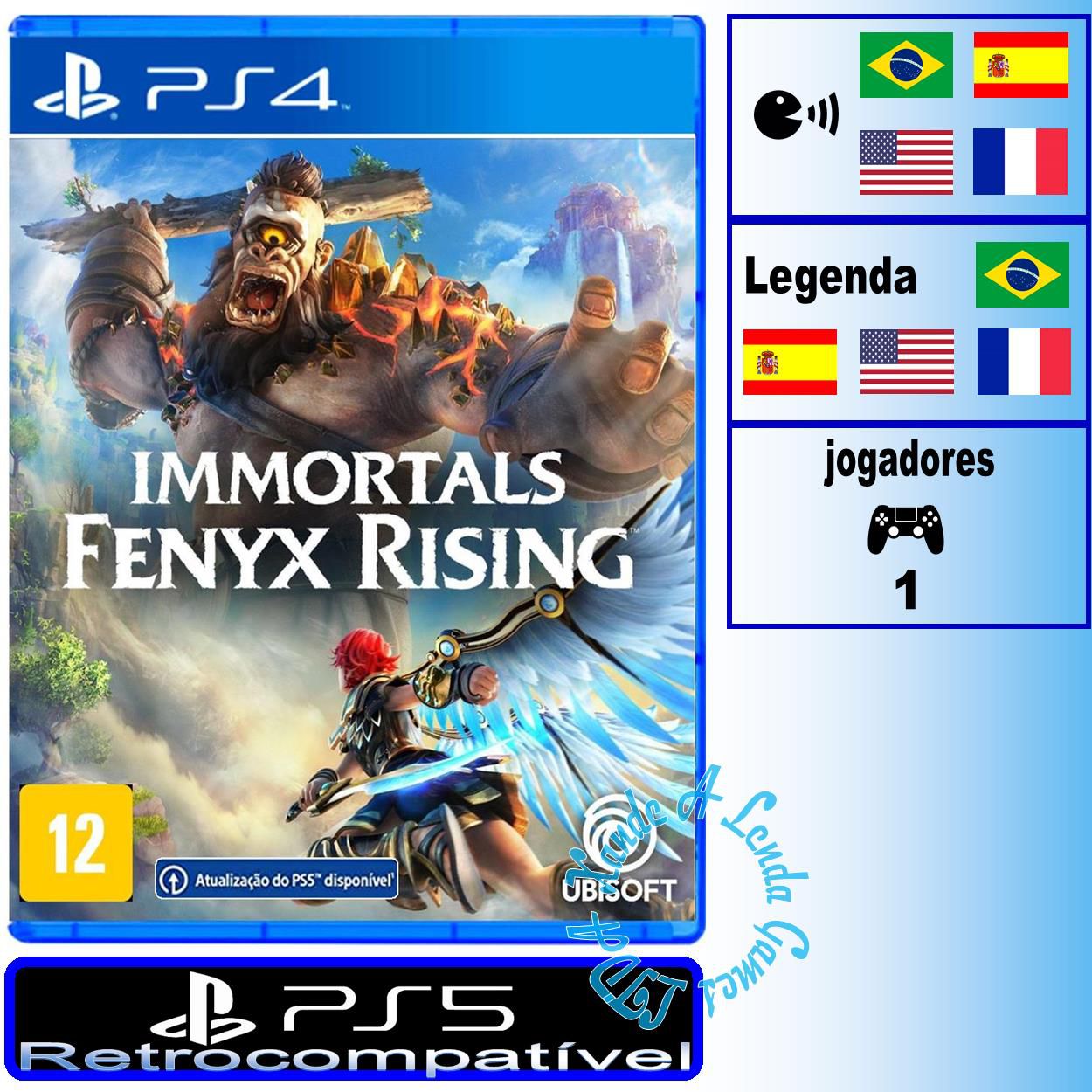 Jogo Immortals Fenyx Rising PS4