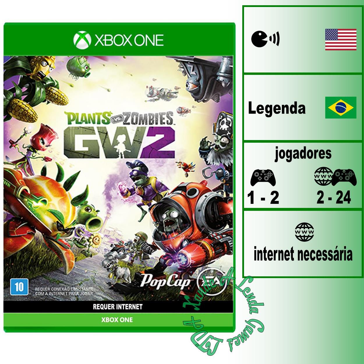 Jogo Plants Vs Zombies Garden Warfare Xbox 360 em Promoção na