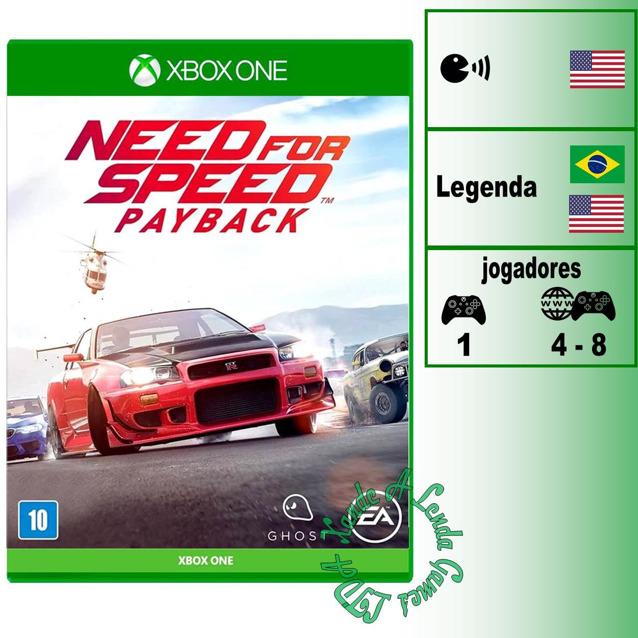 Jogo de Corrida Ps4 Need for Speed Payback