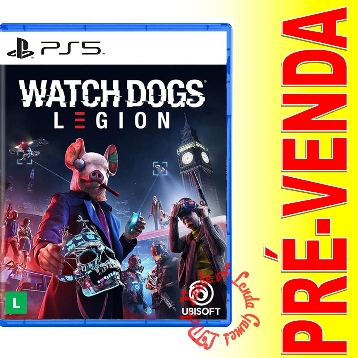 Jogo Watch Dogs: Legion - PS4 - Comprar Games - Loja de games no