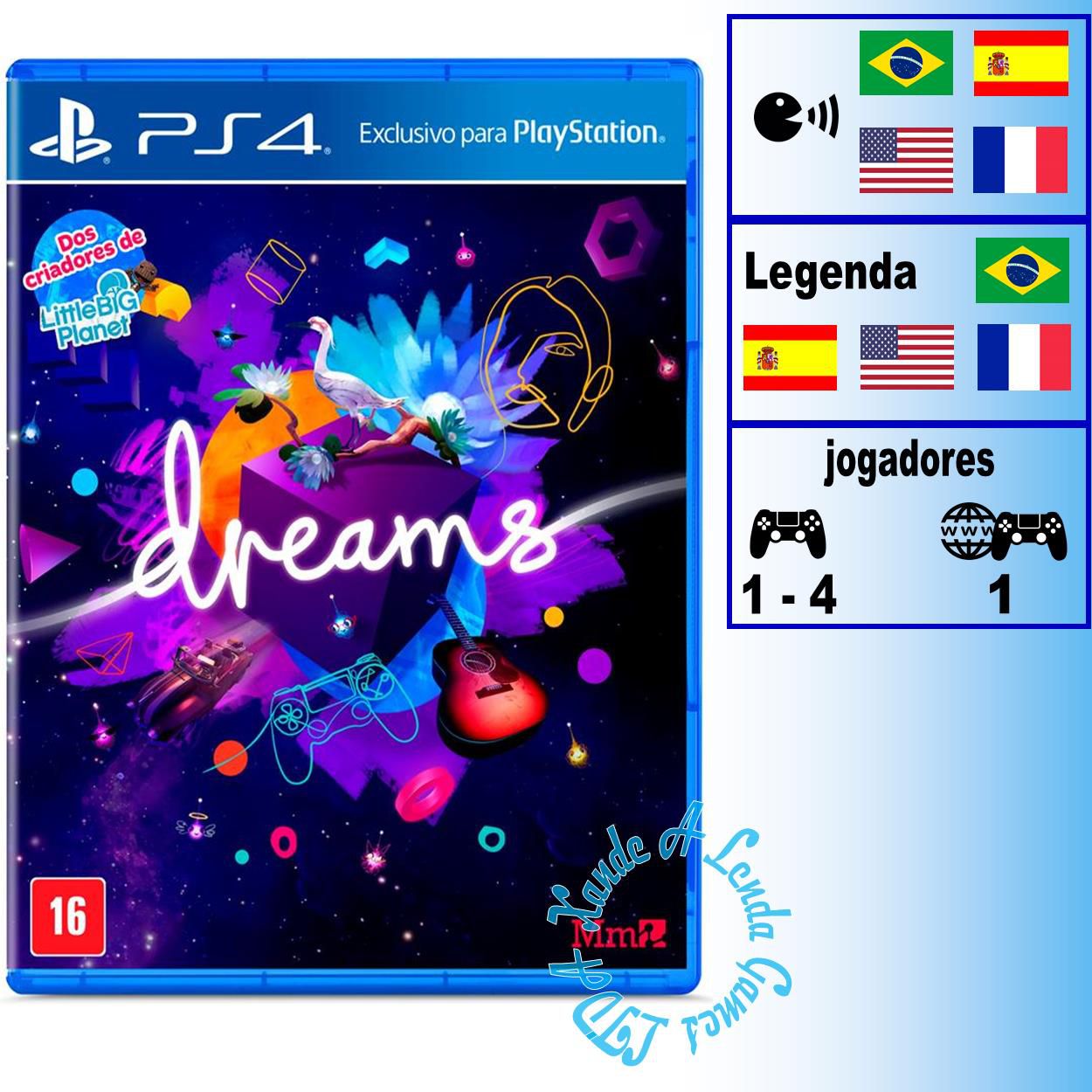 Jogo PS4 - Dreams - Sony