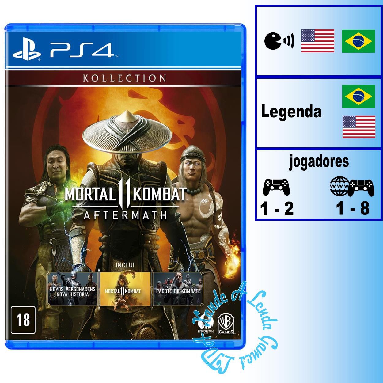 Mortal Kombat 11 - PS4 - Compra jogos online na