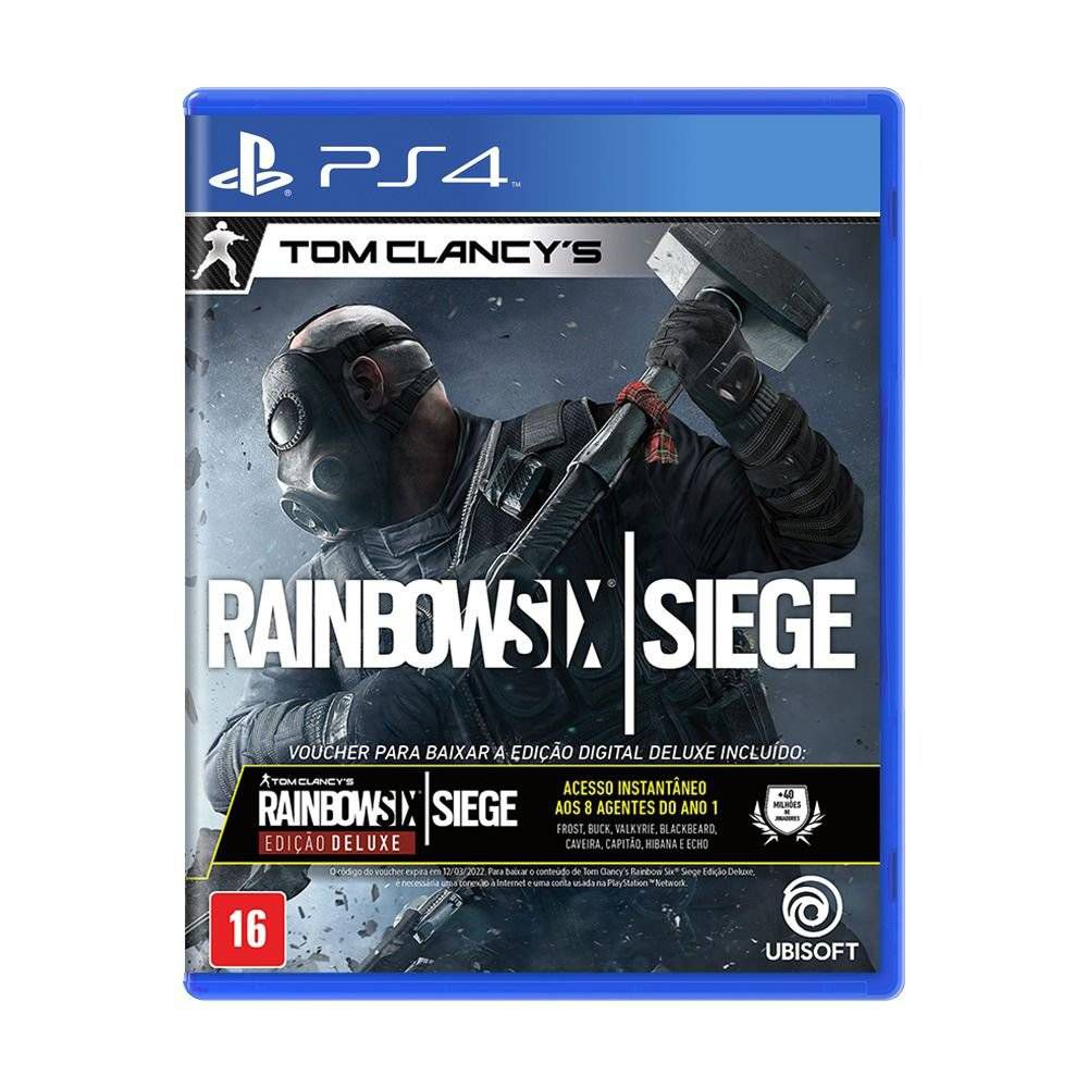 Tom Clancy's Rainbow Six Siege Edição Deluxe - PS4 - Novo - Xande A ...
