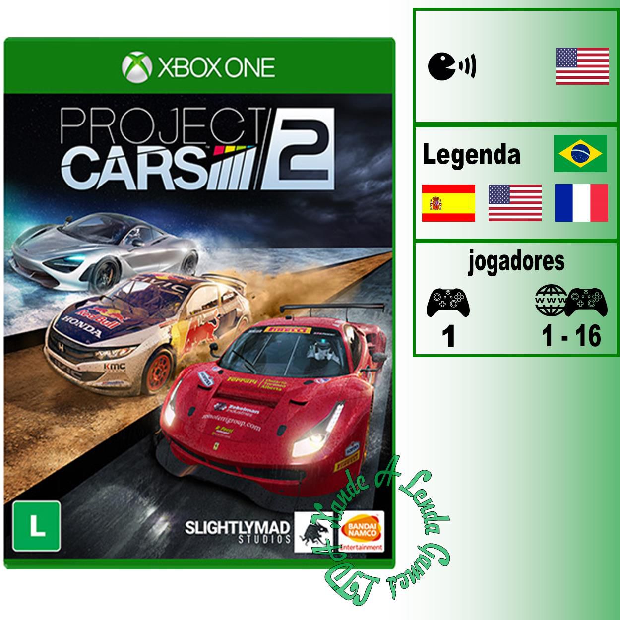 Project Cars 2 for XBOX ONE