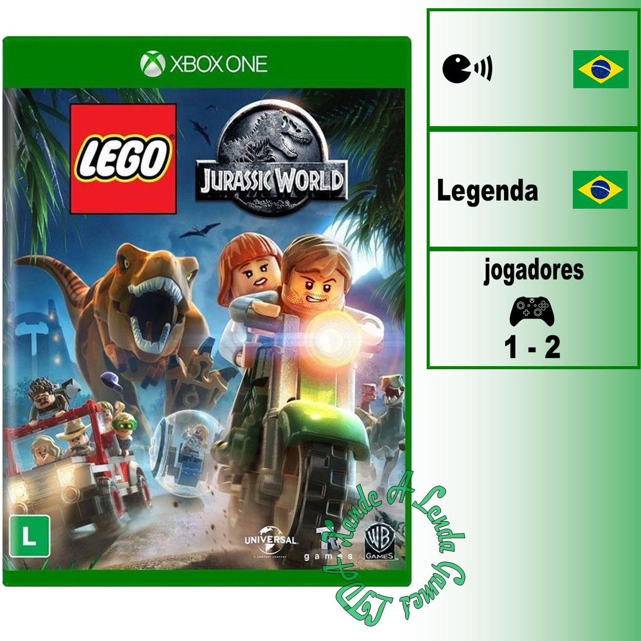 Lego Jurassic World Xbox 360 Pronta Entrega