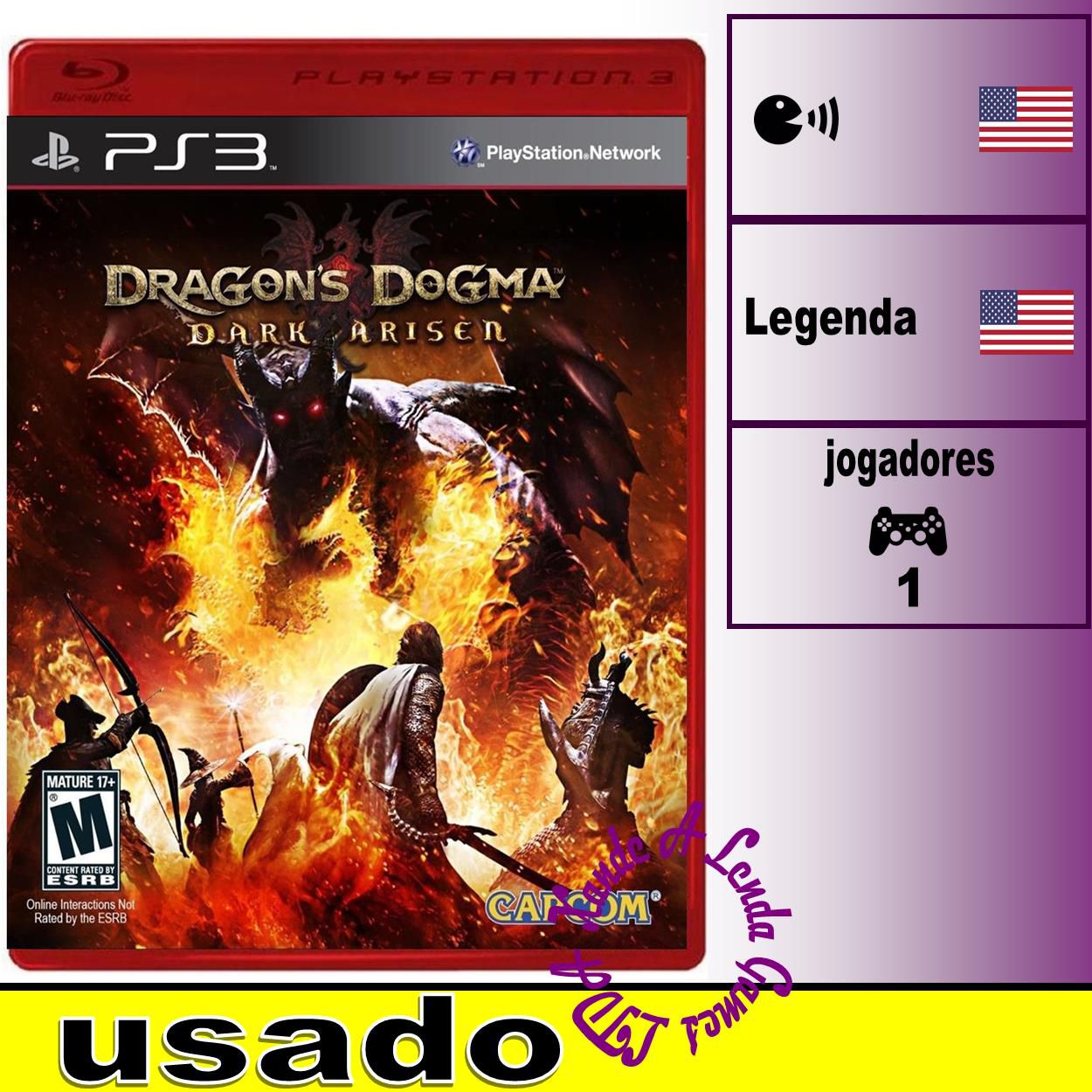 Dragon's Dogma Dark Arisen (PlayStation 3) 