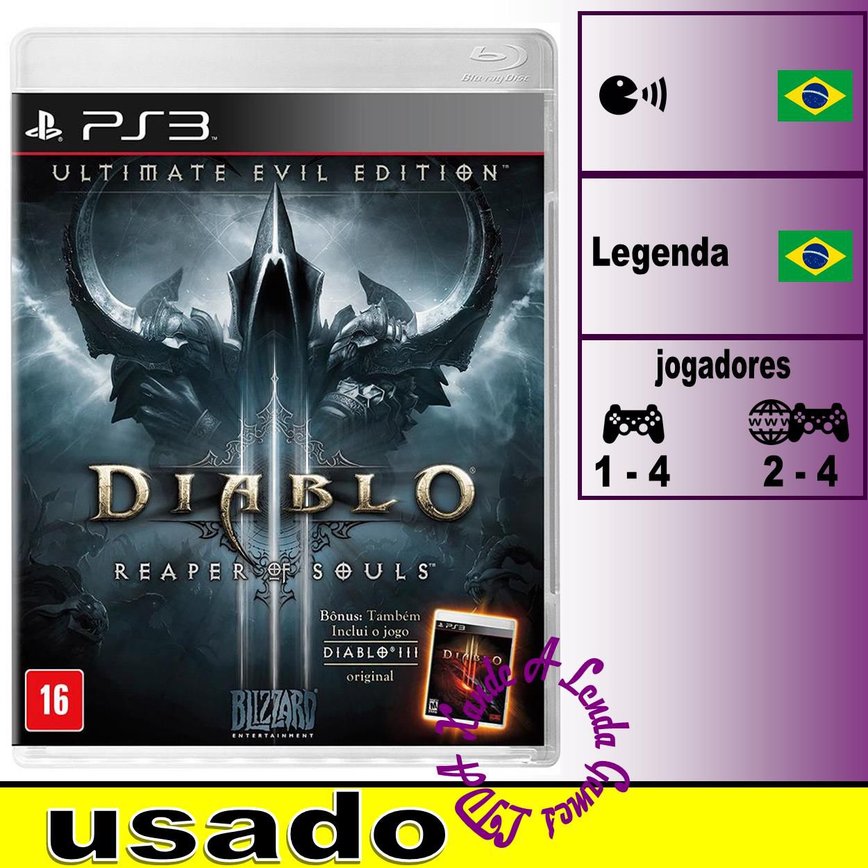 Diablo 3 ps3 midia fisica