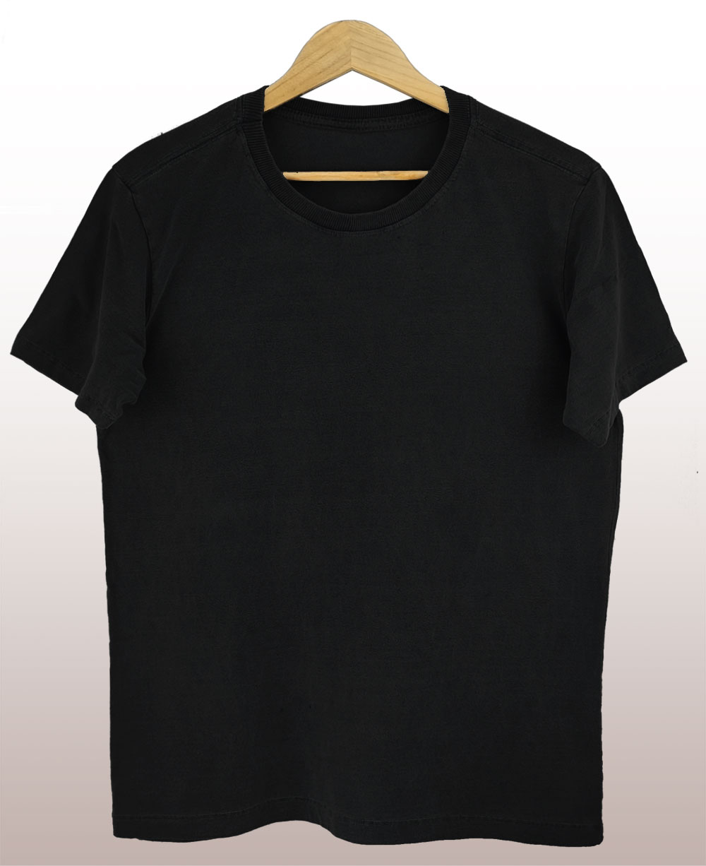 Camiseta preta amaciada - ESTONADO.COM - Sua Coleção com Estilo