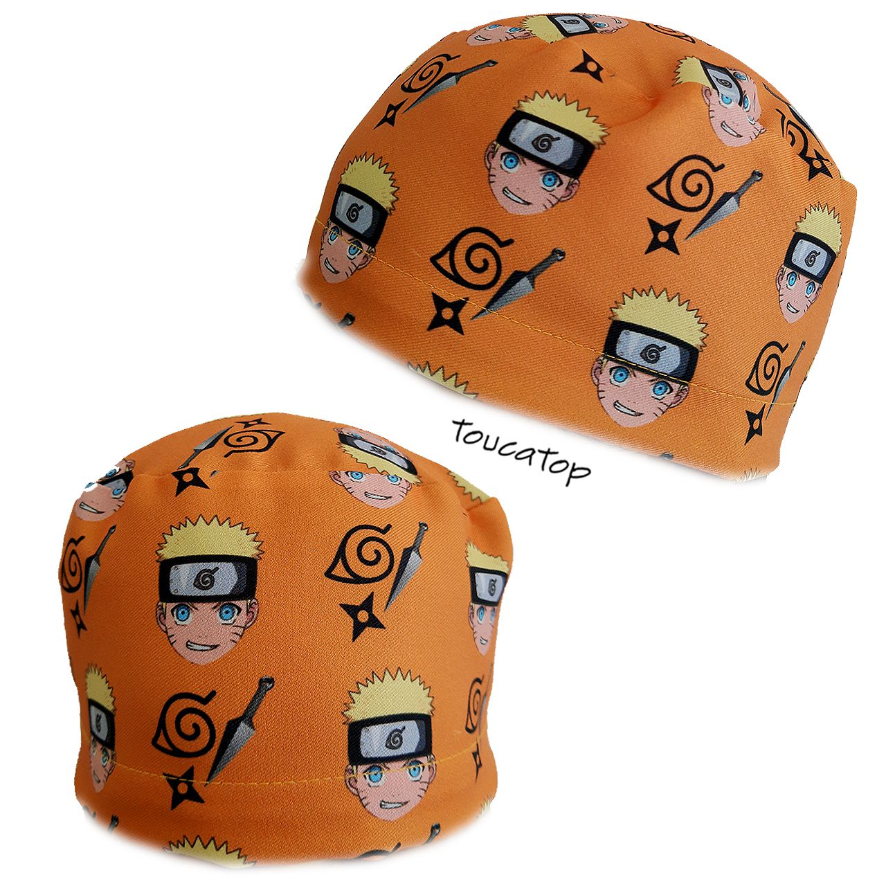 Gorro Cirúrgico, Naruto Rosto, Laranja - ToucaTop - Toucas Cirúrgicas  Divertidas e Personalizadas