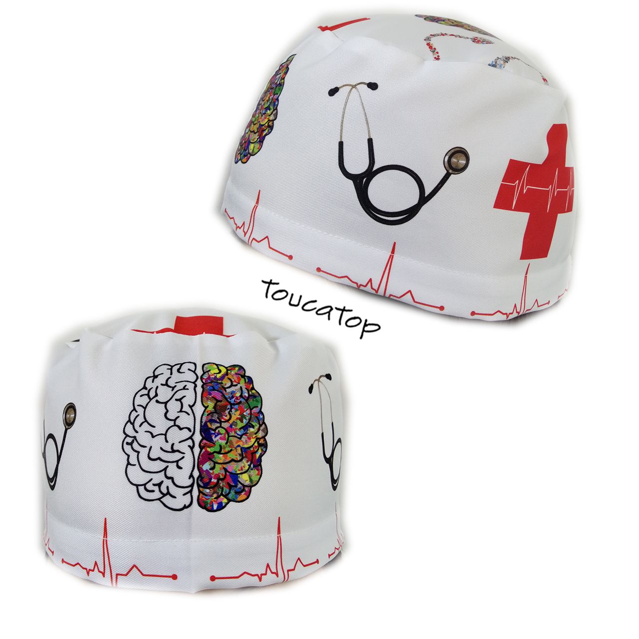 Touca Gorro Akatsuki Naruto Nuvem Bordada Nova Promoção