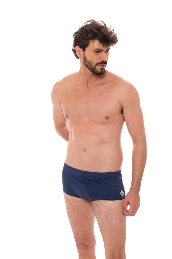 Sunga Azul Marinho Liso - Biquínis e Moda Praia – Marétoa