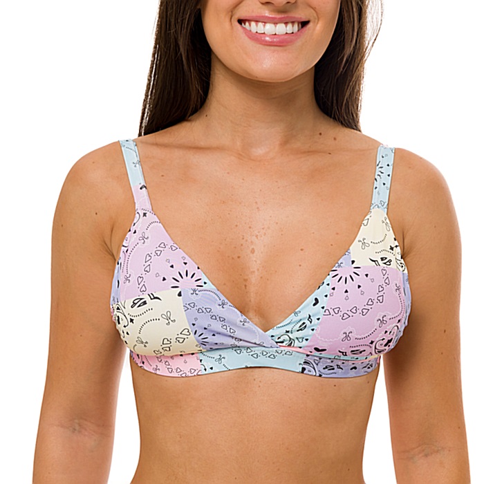 Top de Biquíni Triangulo Fixo Candy Love