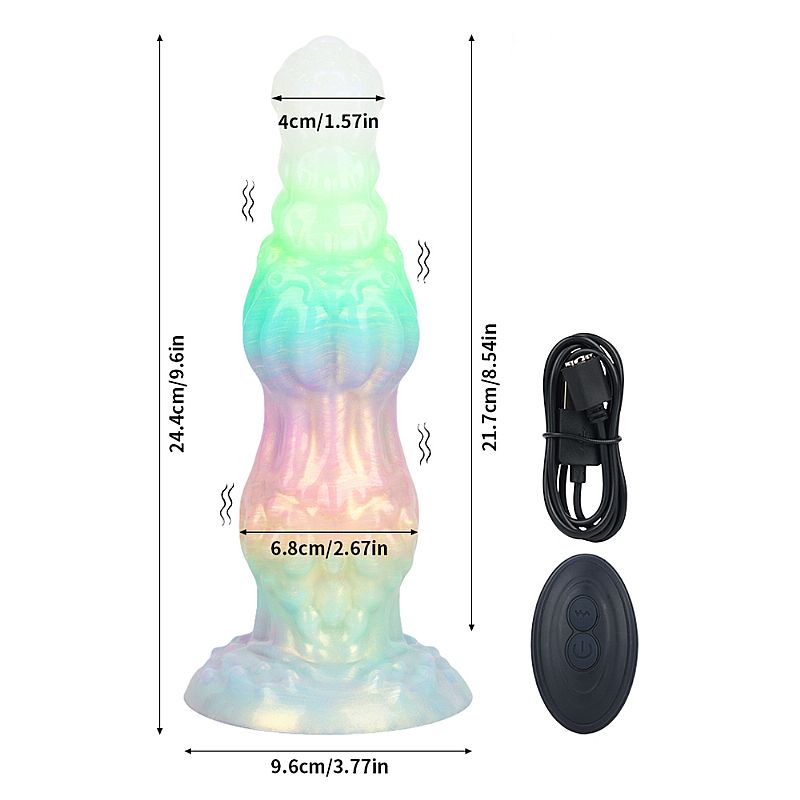 dildo für lesben Onyx-Alien monster silicone dildo with tail, unisex insertable anal plug main image 0