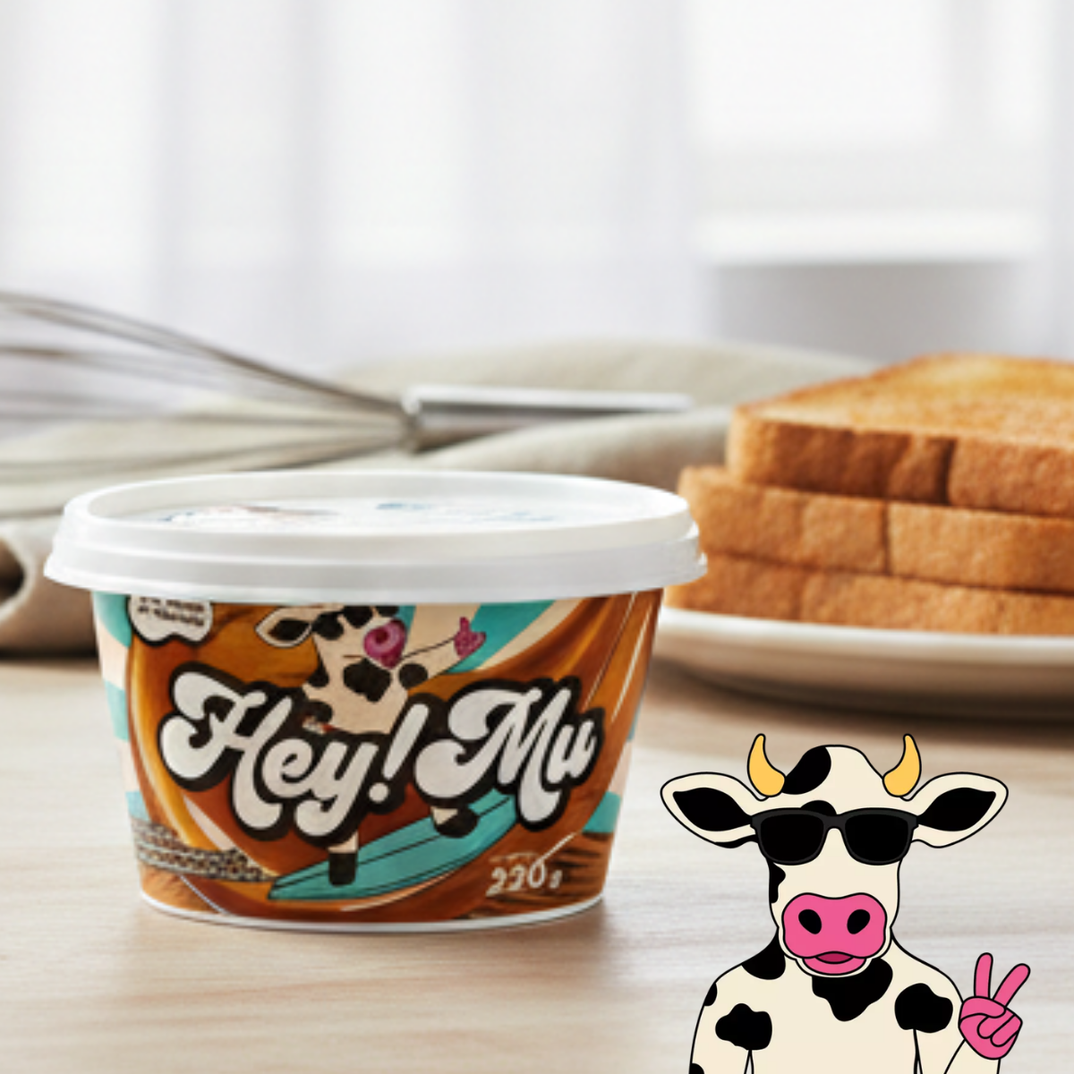 Hey Mu Doce De Leite Zero Açúcar Original Hey! Mu 250g - Enblu - Loja de ...