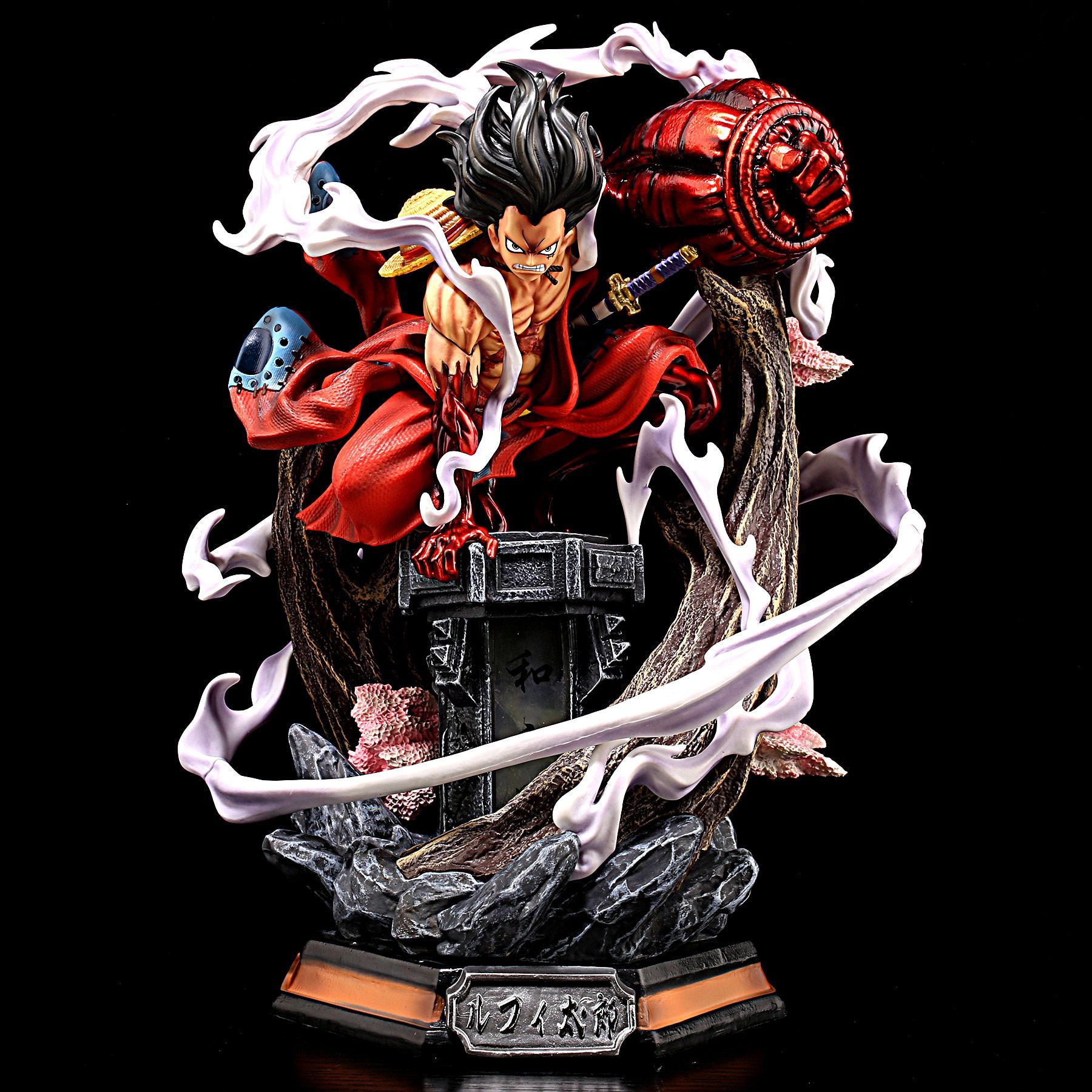 Fantasia Infantil Luffy One Piece Anime Chapéu Palha Pirata