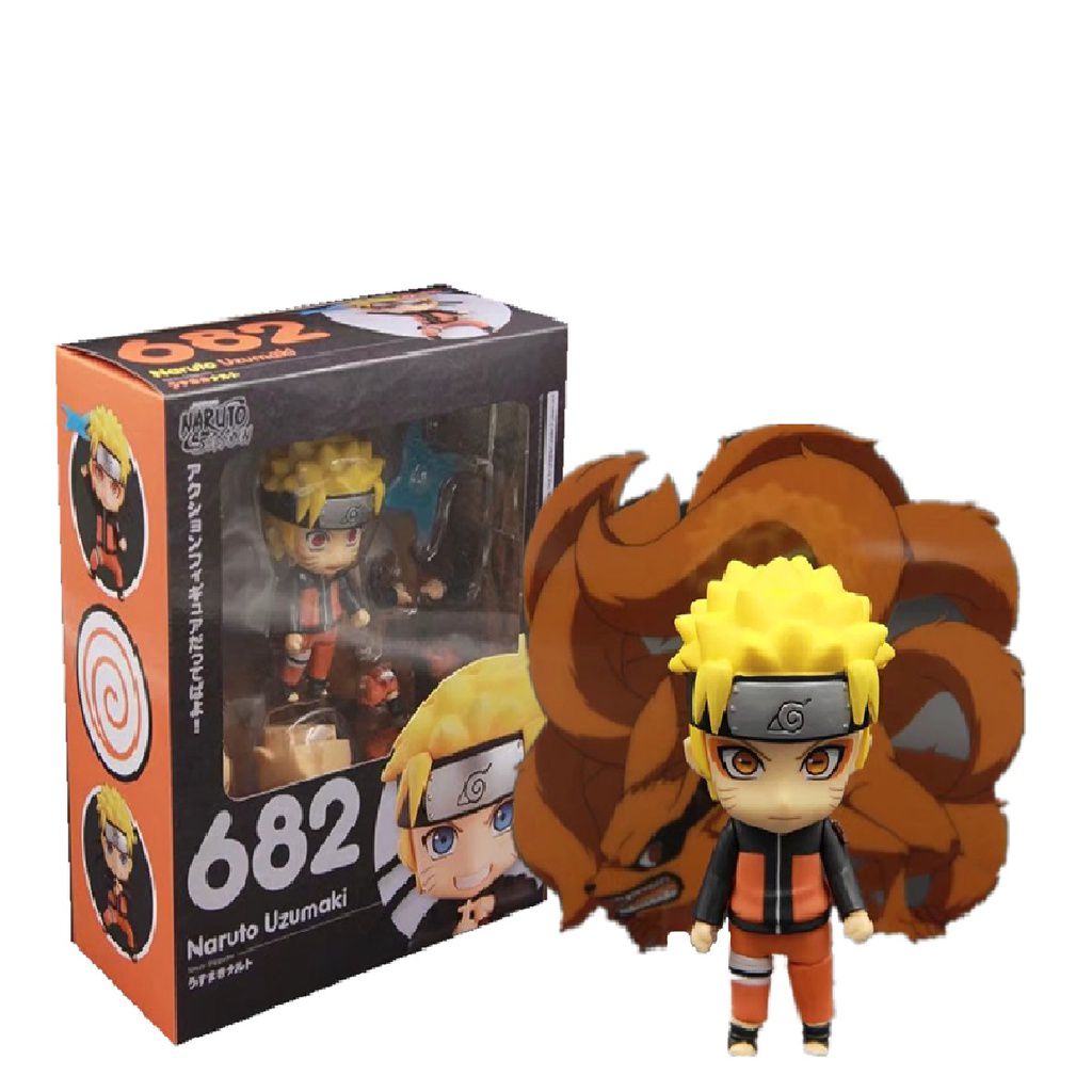 Boneco Action Figure Decoração Geek Naruto Uzumaki Hokage