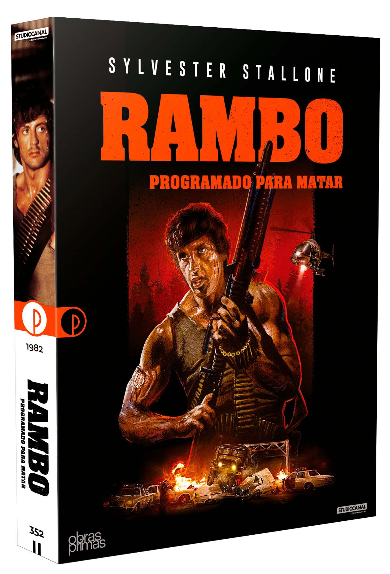 RAMBO - PROGRAMADO PARA MATAR DIGISTAK COM 1 BLU-RAY E 1 DVD