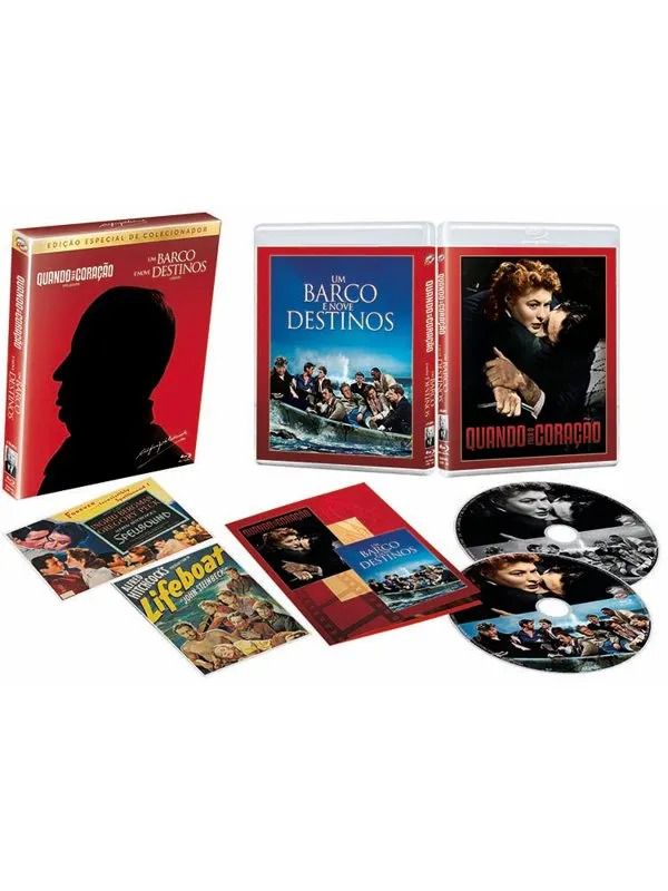 QUANDO FALA O CORAÇÃO + UM BARCO E NOVE DESTINOS BD Colecione Clássicos QUANDO FALA O CORAÇÃO + UM BARCO E NOVE DESTINOS BD Colecione Clássicos