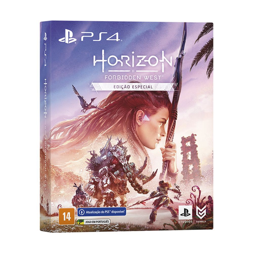 Jogo Horizon Forbidden West Playstation 4 Sony Ps4