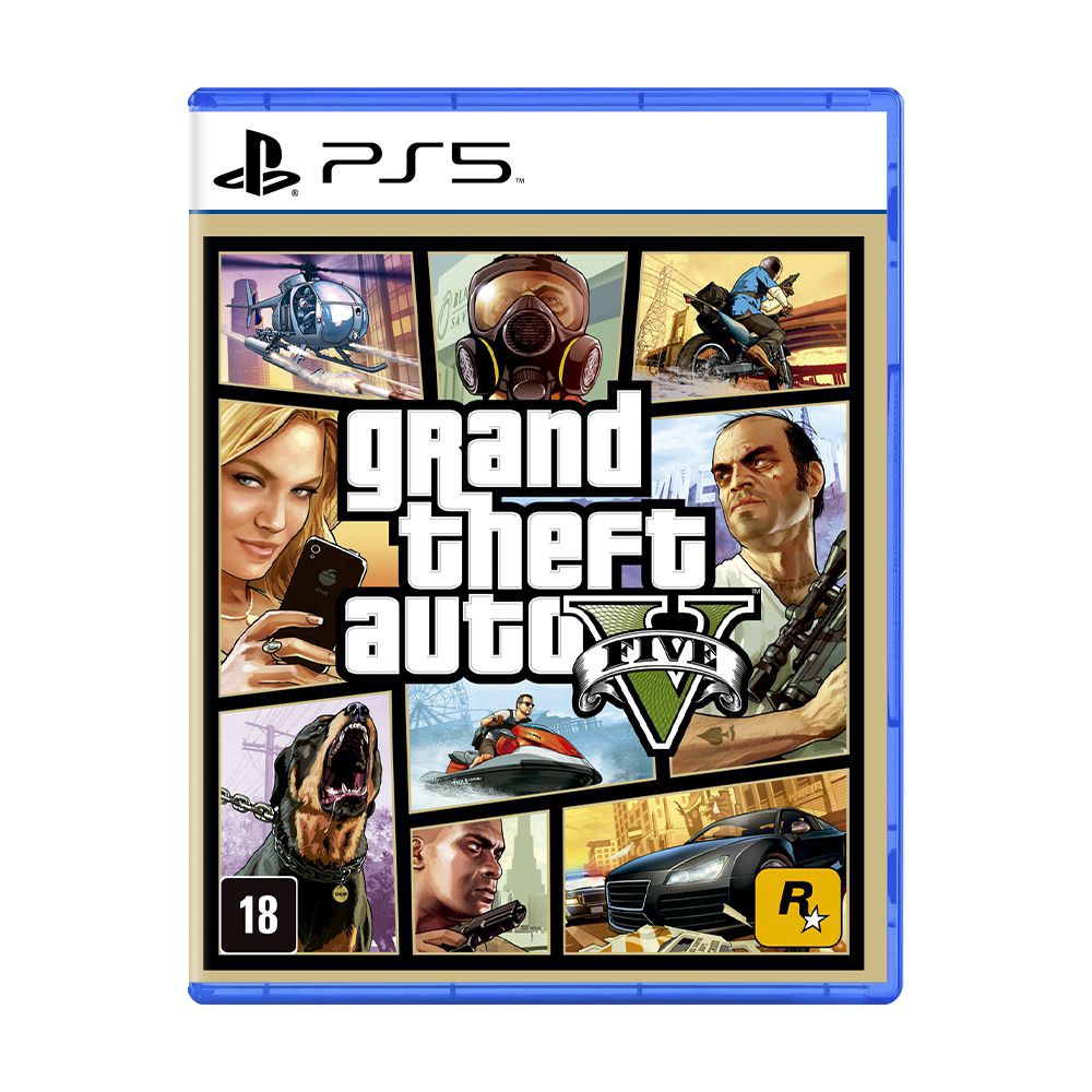 Jogo Grand Theft Auto V - PS5 - Comprar Jogos