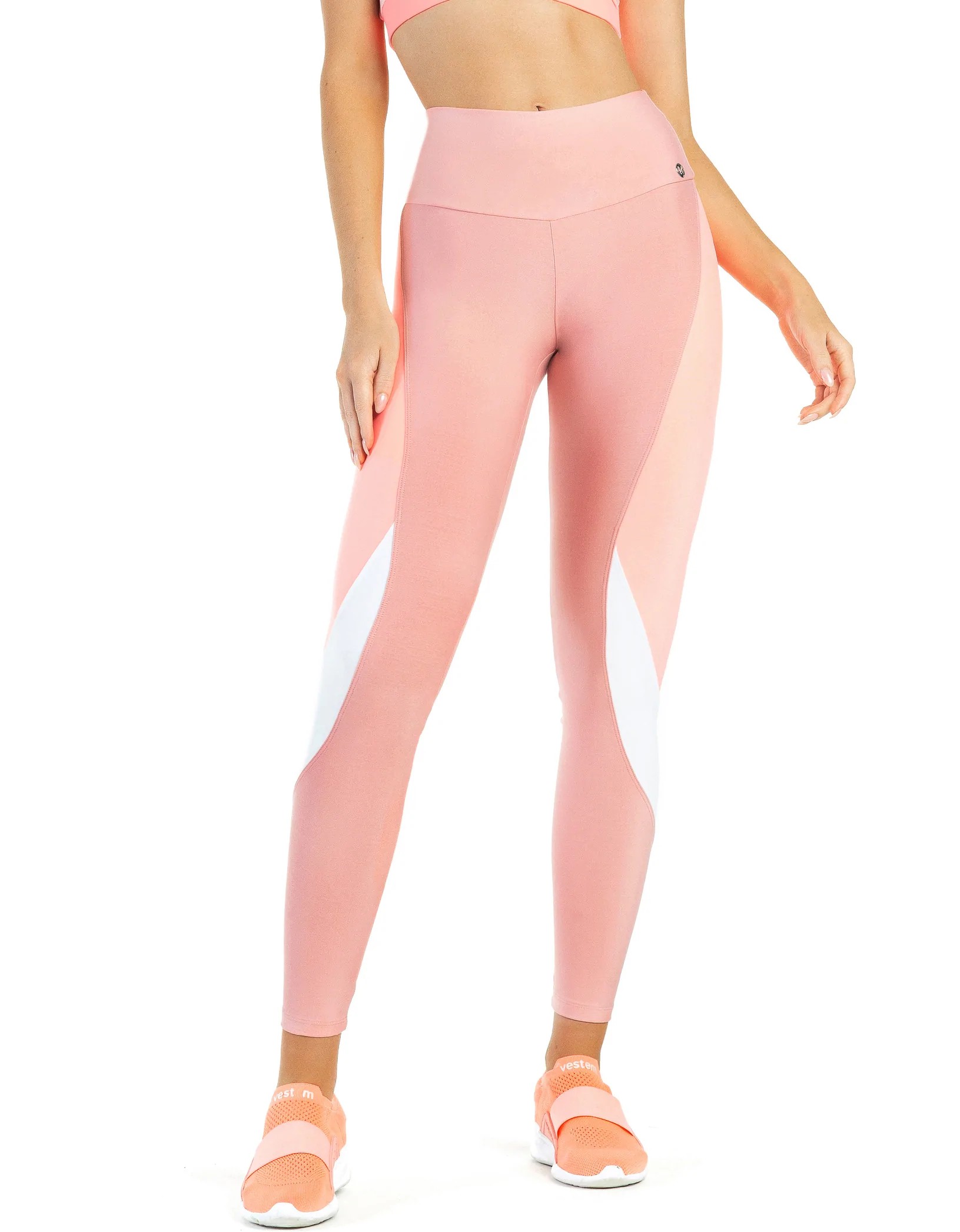 Legging Vestem Cosmos Rosa Romance - Linea Fitness & Beachwear