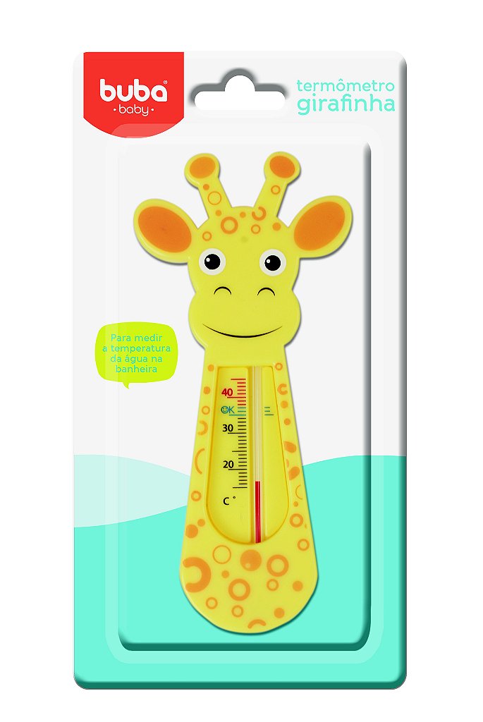 Termômetro para Banho Girafinha Laranja - Buba - GraviDicas Store -  Ajudamos Mães a simplificar a Difícil e Linda Jornada da Maternidade
