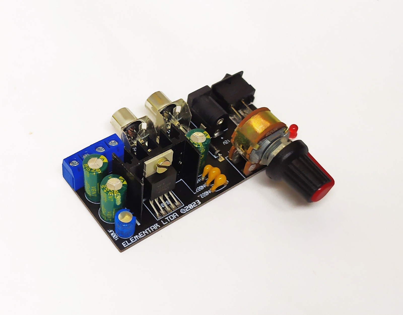 Módulo Mini Amplificador Potência Caixa De Som Notebook Pc - Eletronica  Elementar