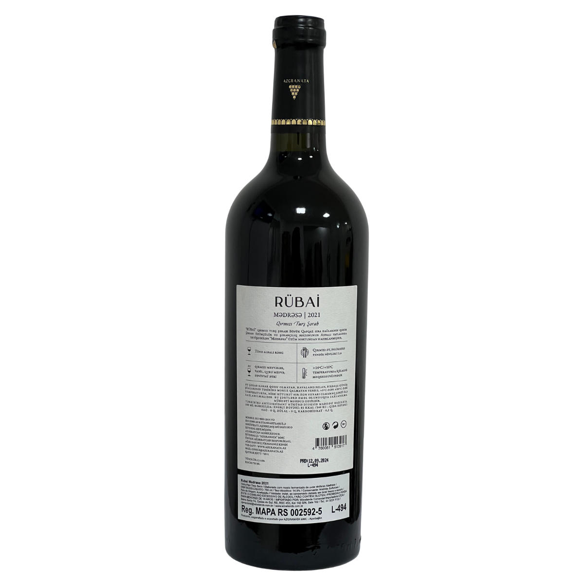 Indeno Rubai Rubai Madrasa - Espaço DOC Vinhos