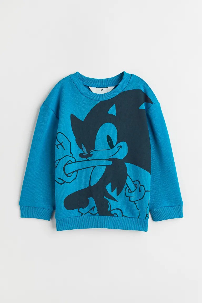 MOLETINHO H&M - SONIC - IMPORTADA NA BABY STYLE. - BabyStyle