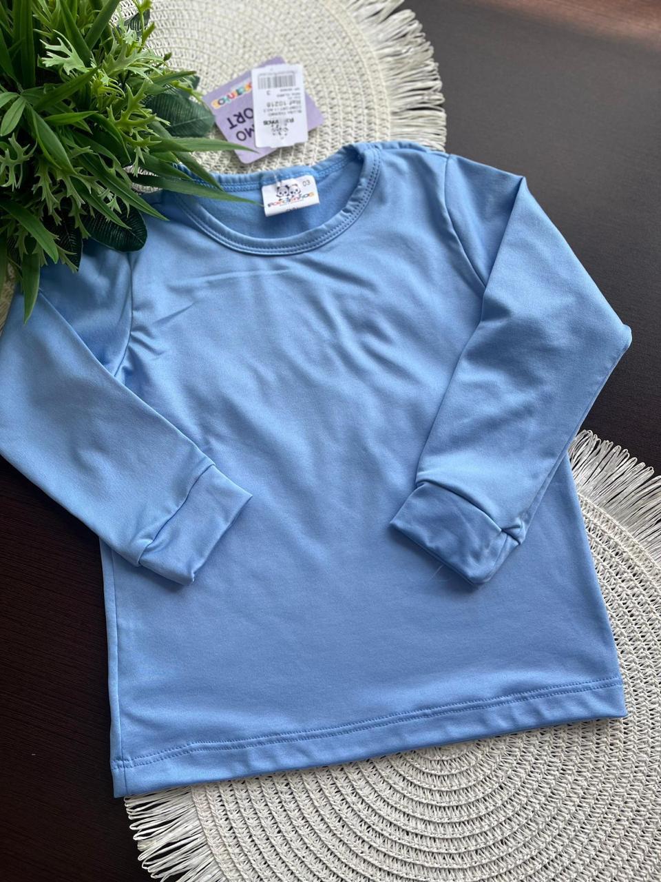CAMISETA TÉRMICA COMFORT FOFOTINHOS UNISSEX NACIONAL NA BABY STYLE