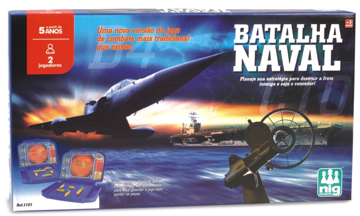 Jogo Educativo Batalha Naval - ENGENHA KIDS - Produtos E Acessórios ...