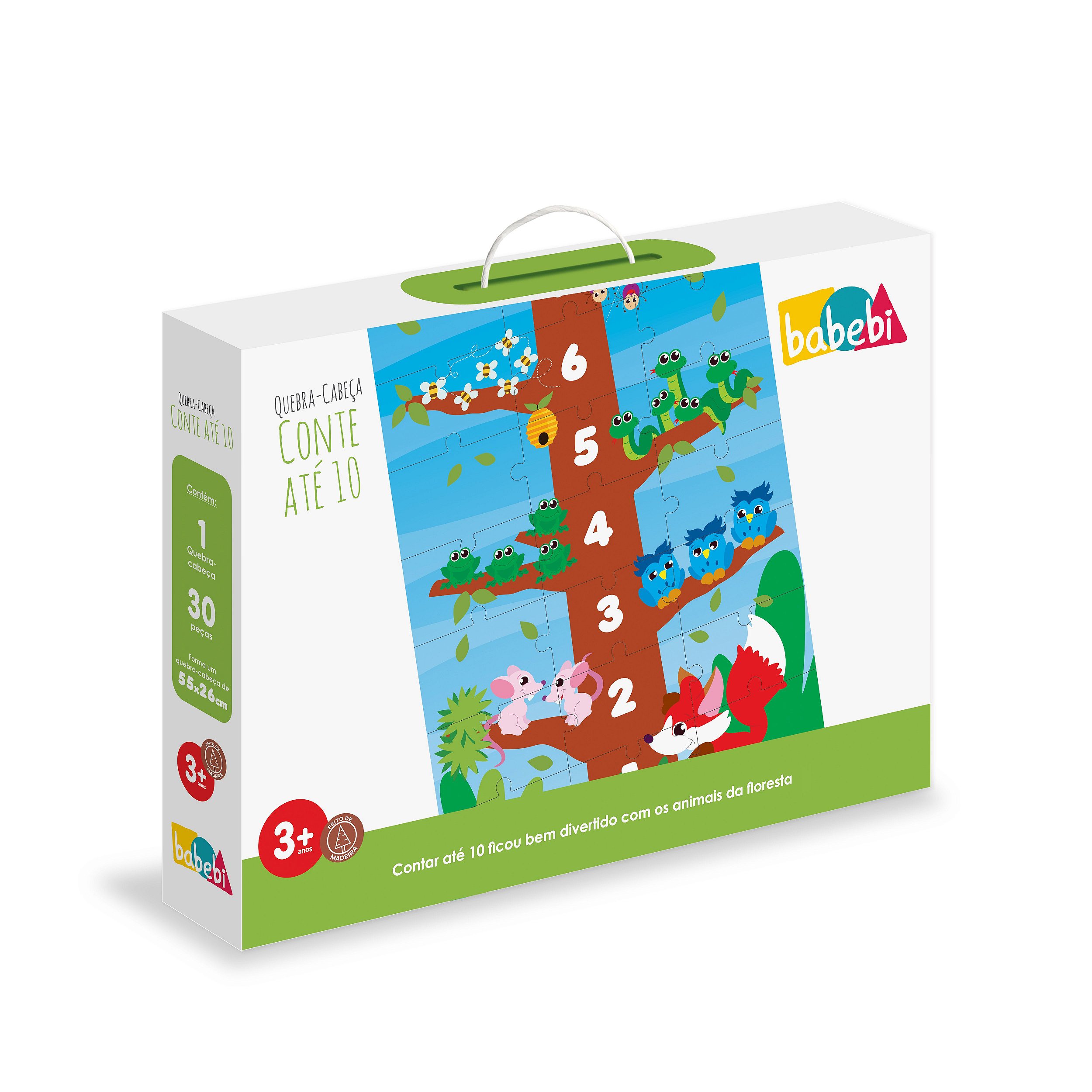 MUNDO DIVERTIDO KIDS - Meu Livro-Box com Quebra-cabeça: Animais da Floresta