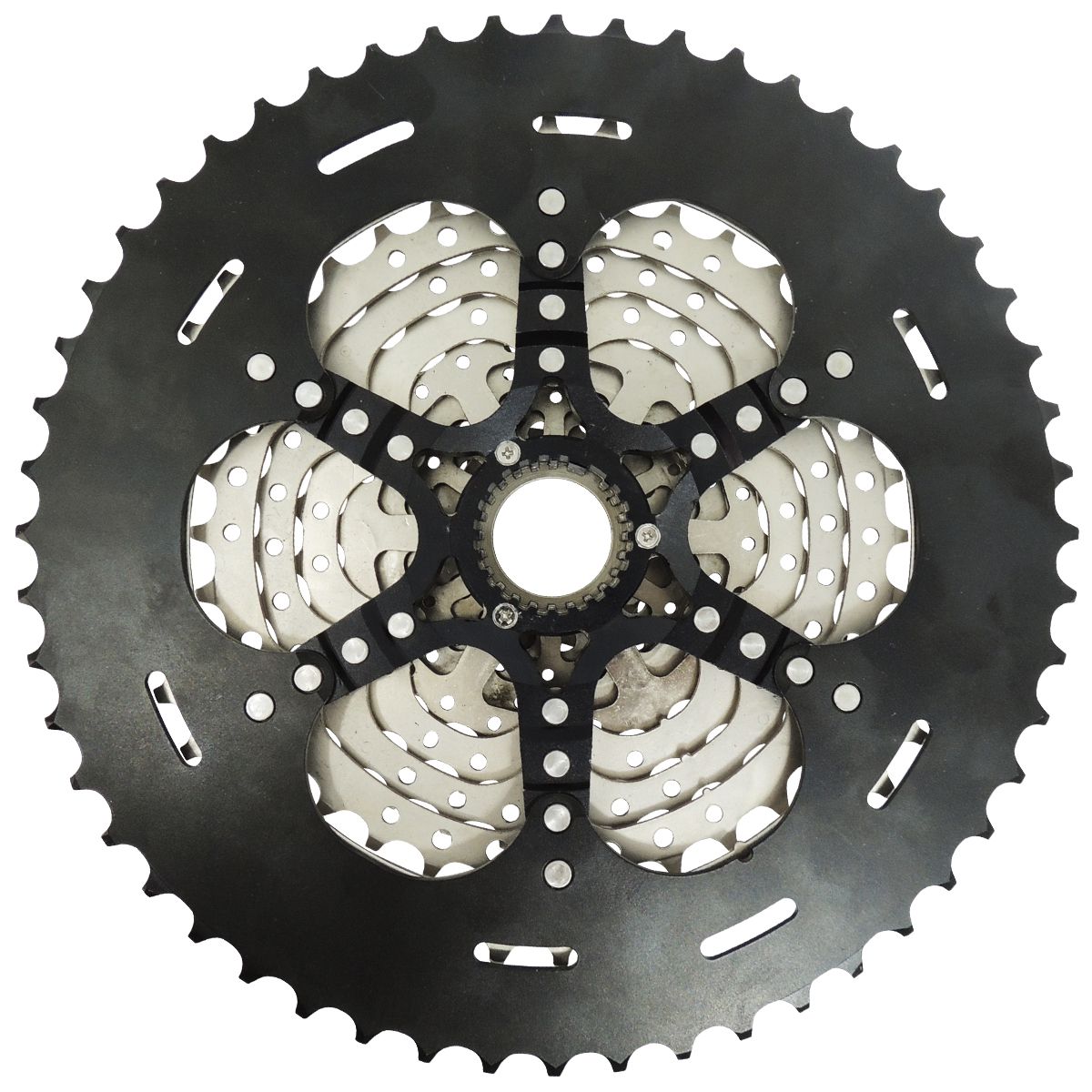Cassete SUNSHINE MTB 12v 10/52D Prata/preto - Azupa Store