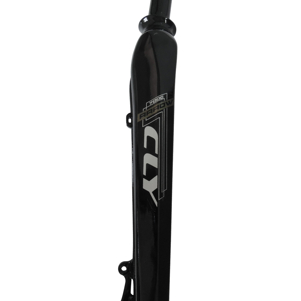 Garfo Rígido Bicicleta 700 CLY Arrow Over Alumínio Preto - Azupa Store