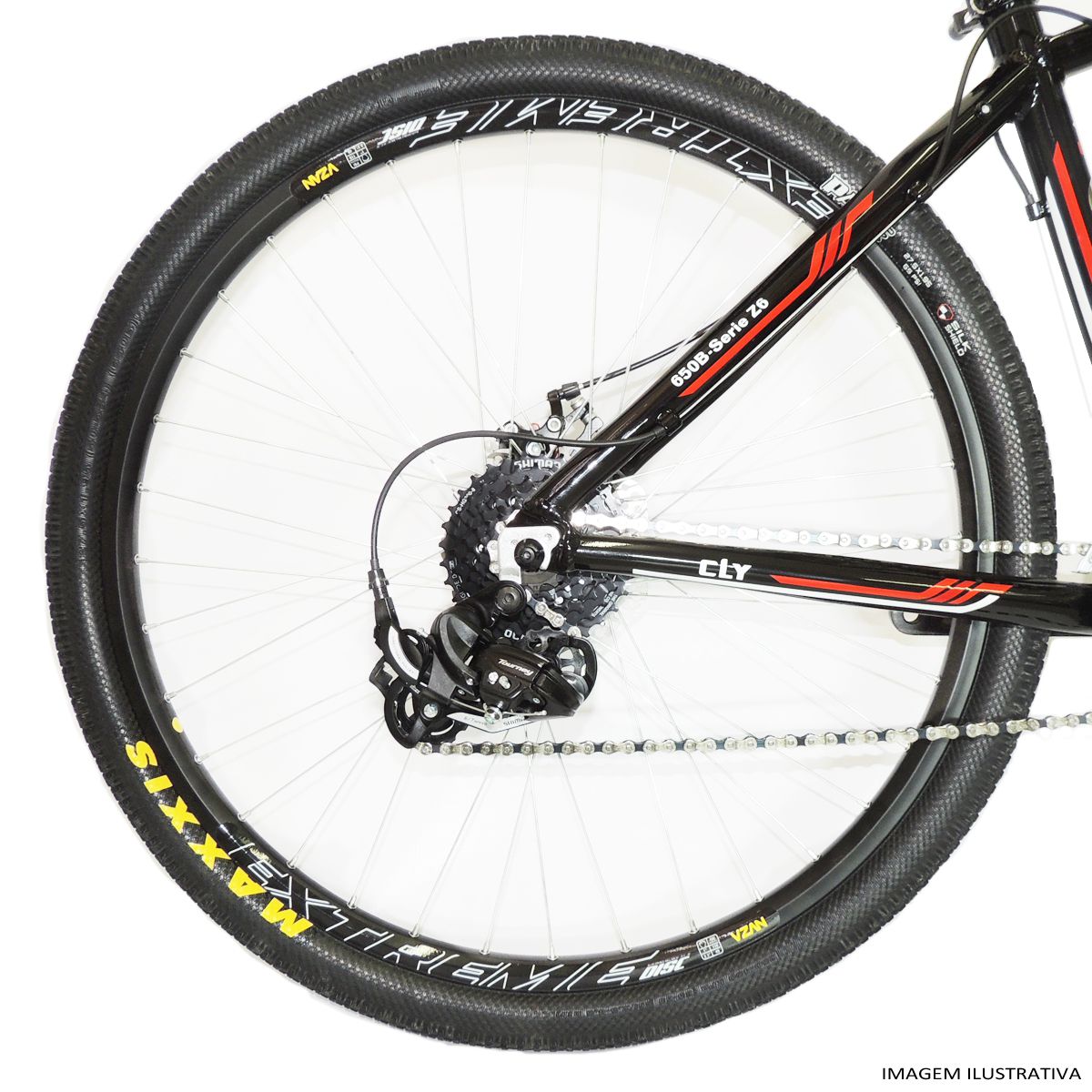 Bicicleta Cly Z5 27.5x17 Alumínio Câmbio Shimano 24 Marchas Freio