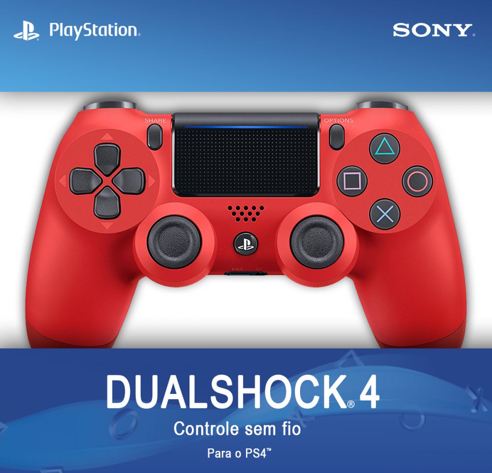 Controle PS4 Dualshock 4 Ed. Uncharted 4 - Sony