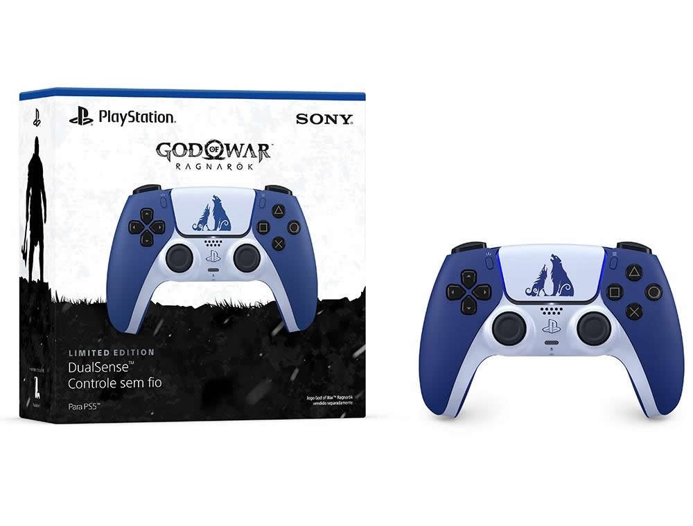 Controle para PS4 Sem Fio Dualshock 4 Sony – Sony + God of War