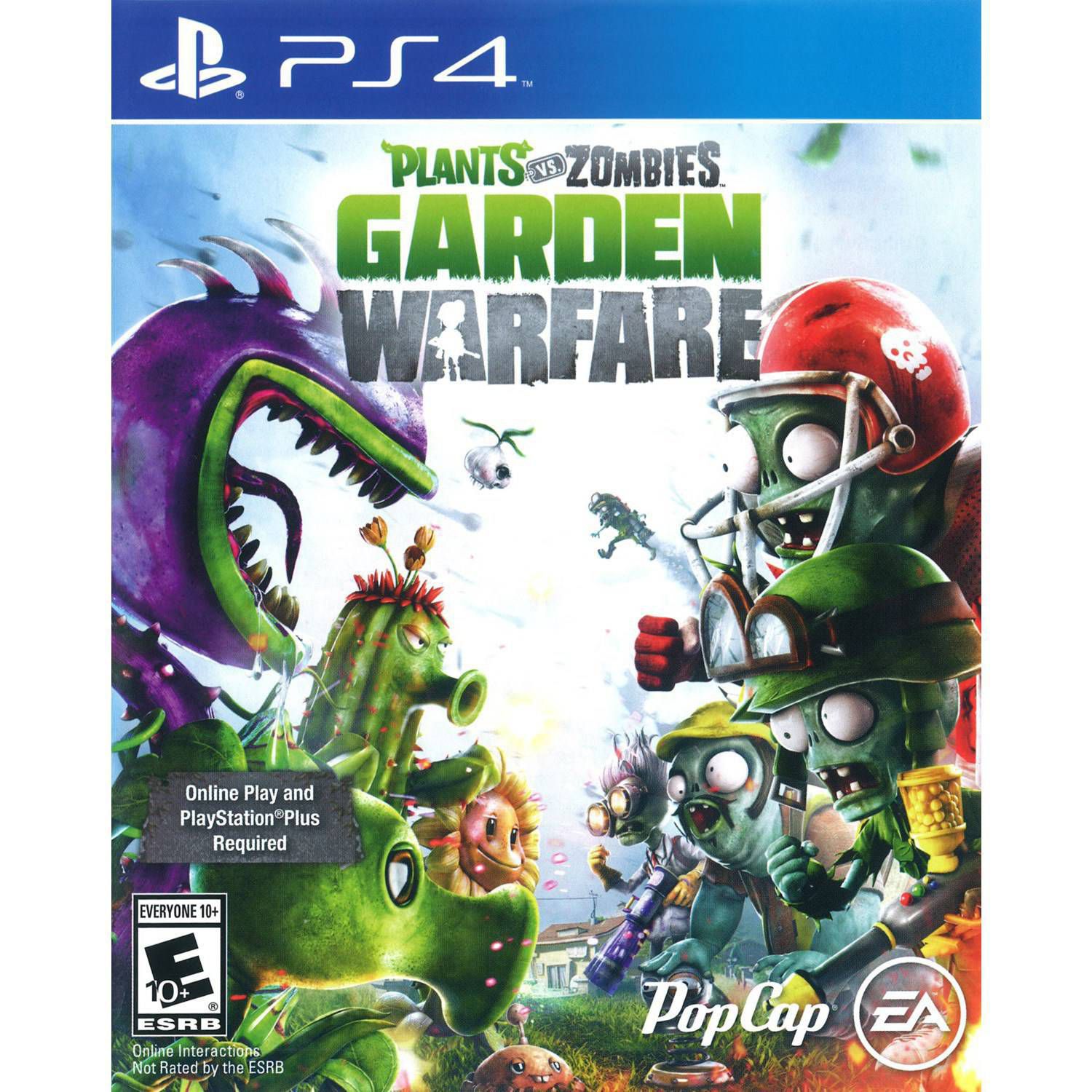 Plants Vs Zombies 3 Battle for Neighborville - PS4 - Game Games - Loja de  Games Online