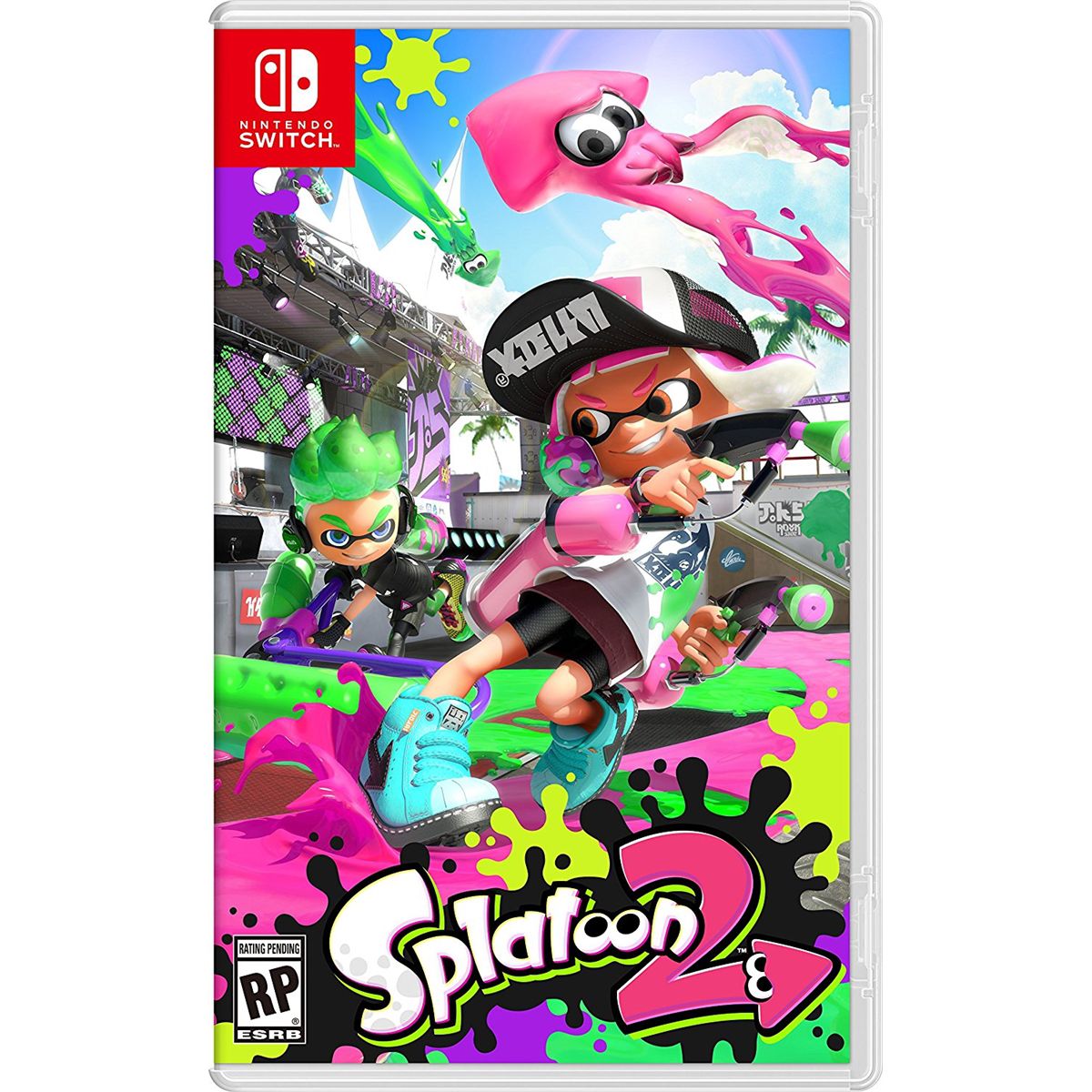 Para splatoon 3 jogos de tiro controlador arma para nintendo switch